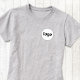 Enkel Vapensköld för Logotyp - säljfrämjande åtgär T Shirt (Logo business promotional uniform crest t-shirt)
