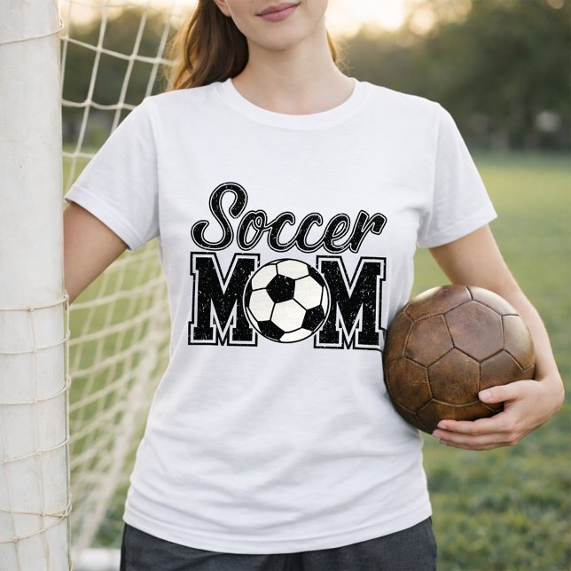 Enkel vardaglig fotbollsmammasstil t shirt (Skapare uppladdad)