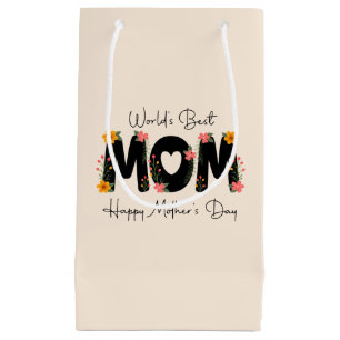 Enkel Världens Bästa Mamma Mors Dag Kalligrafi  