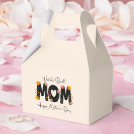 Enkel Världens Bästa Mamma Mors Dag Kalligrafi   Presentaskar