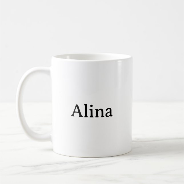 Enkel varumärkesfrämjande 11 oz Klassisk Kaffemugg (Vänster)