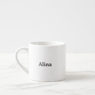 Enkel varumärkesfrämjande espressomugg