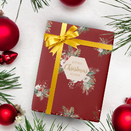 Enkel vattenfärg Botanisk Anpassningsbar Hälsning Presentpapper