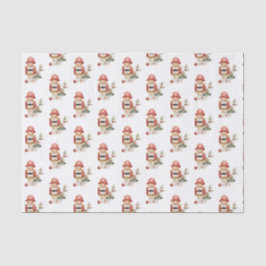 Enkel vattenfärg Nutcracker-jul