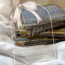 Enkel vattenfärgsvit Elegant Bröllop