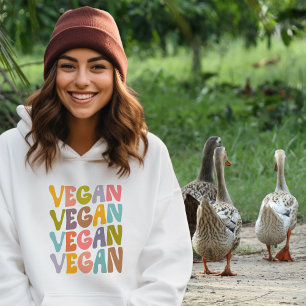 Enkel Vegan, Trendig Flowers Retro T Shirt