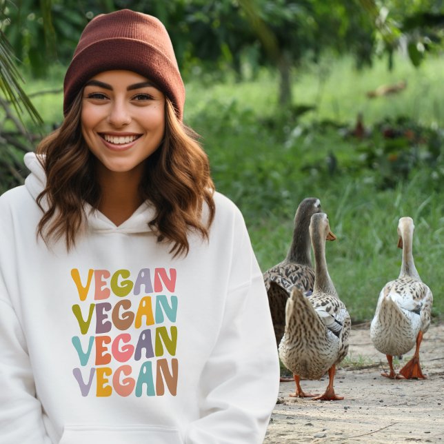 Enkel Vegan, Trendig Flowers Retro T Shirt (Skapare uppladdad)