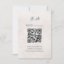 Enkel Vigsel-QR-kod Monogram