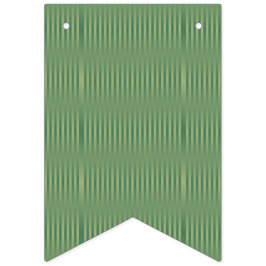 Enkel Vintage Olivsalvia Grön Gradient Randig Vimplar