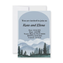 Enkel vinter skogstema