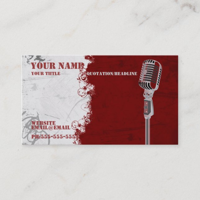 Enkel visitkort (Framsida)