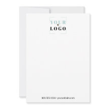 Enkel vit Anpassningsbar för Logotyp