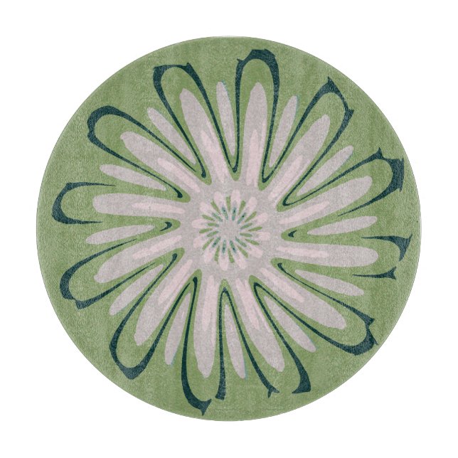 Enkel vit blomma (Framsidan)