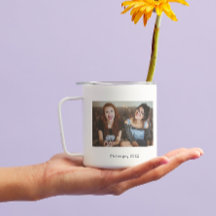 Enkel vit, minimalistisk fototextbevarare