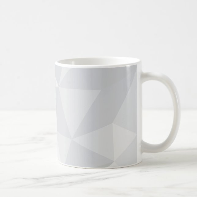 Enkel, vit, modern, trendig, illustration av coola kaffemugg (Höger)