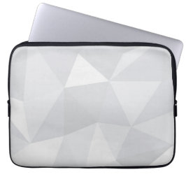 Enkel, vit, modern, trendig, illustration av coola laptop fodral