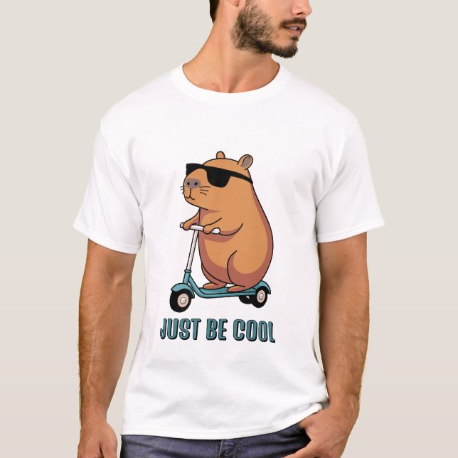 Enkel Vit T Shirt (Framsida)