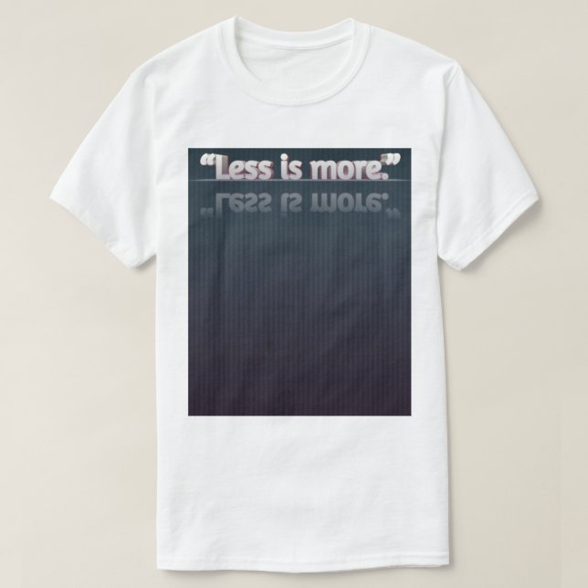 Enkel vit t-shirt  (Design framsida)