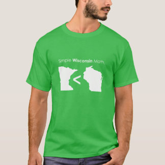 Enkel Wisconsin Math Tee