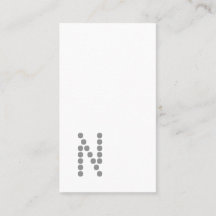 Enkel yrkesmässig vertikal visitkort för klassiker