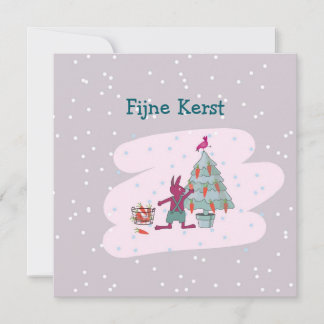 Enkele wenskaart kort