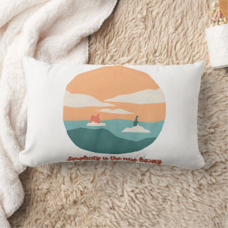 Enkelhet är den nya lyxPillow Lumbarkudde