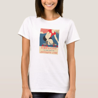Enkelhet är Nyckel T-shirt