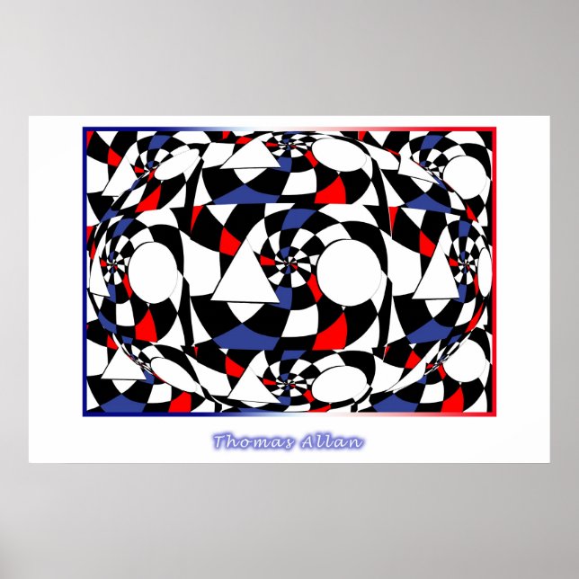 Enkelhet i Färg och form Poster (Framsidan)