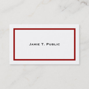 Enkelhet: Red Banded Ram, White Background Visitkort