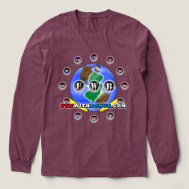 Enkelsidig FunWithBonus svart T-tröja T-shirt I Triblend-tyg