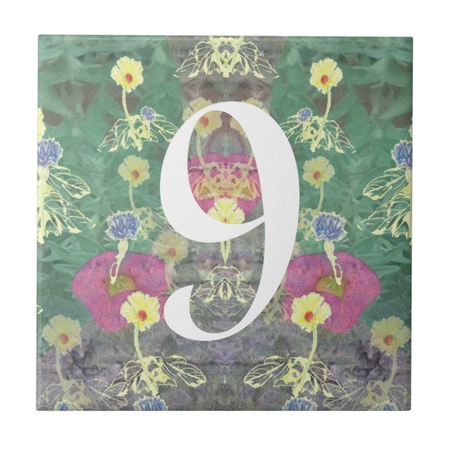 Enkelsidig platta för jokertecken kakelplatta (Framsidan)