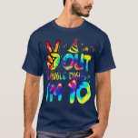 Enkelsidig utskrift Im 10 Tie Dye Birthday Kid T Shirt<br><div class="desc">Ensidiga siffror Im 10 Tie Dye Birthday Kids (3).</div>