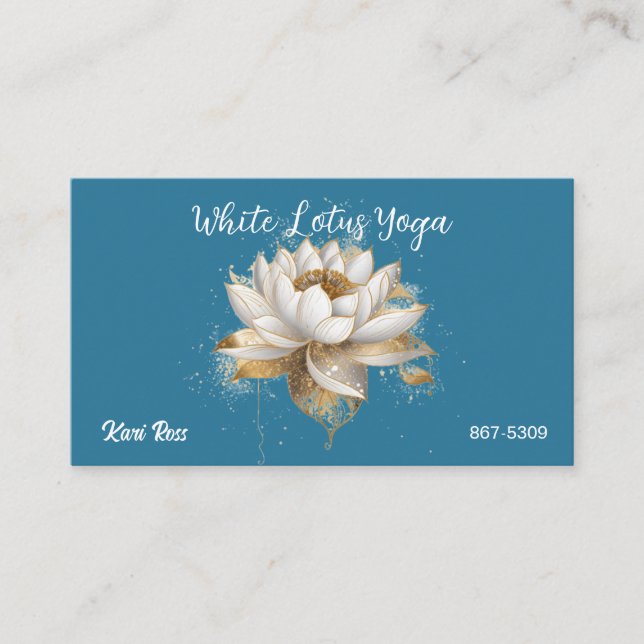 Enkelt Affärskort för anpassade Visitkort (Framsida)