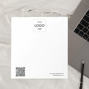 Enkelt Anteckningsblock för QR-logotyp