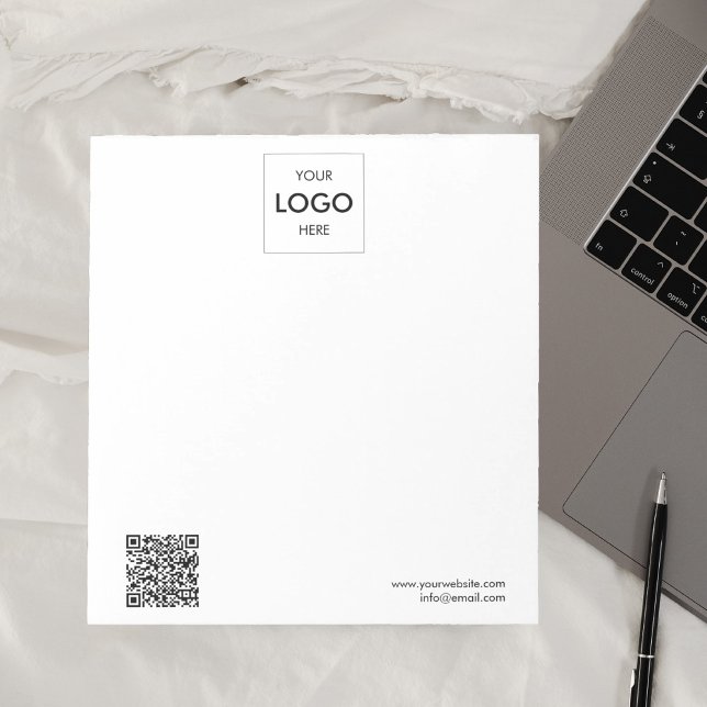 Enkelt Anteckningsblock för QR-logotyp (Skapare uppladdad)