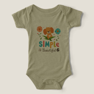Enkelt är vackert - Bella+Canvas Infant T Shirt
