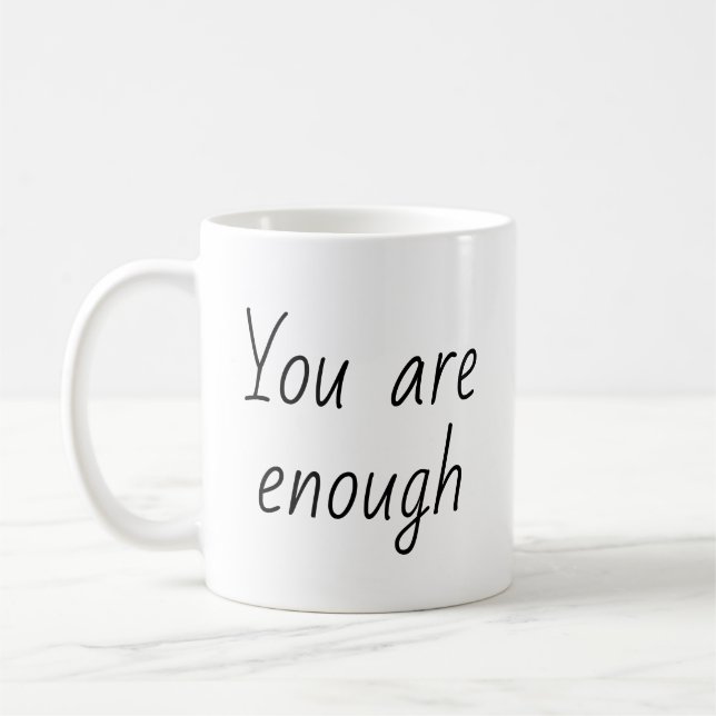 Enkelt att du har tillräckligt med citat kaffemugg (Vänster)