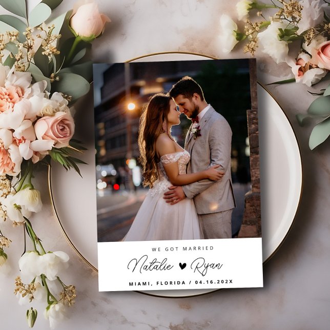 enkelt att vi har gifta oss med bröllop (Skapare uppladdad)