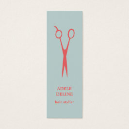 Enkelt avtalskort för Hair Stylist-avtalad Coola Litet Visitkort
