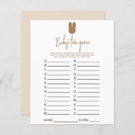 Enkelt Baby-artikelspel. Barnstödsspel