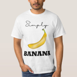 Enkelt Banana Theme Shirt T