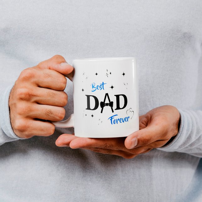 Enkelt bästa pappa någonsin Kaffe Mugg (Simple best dad ever Coffee Mug
)