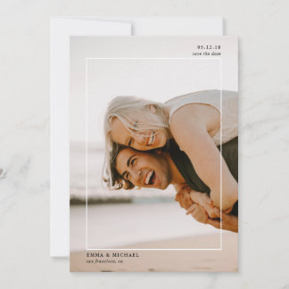 Enkelt bildfoto spara datumet