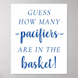 Enkelt blått hur många   Cerulean Guessing Game Poster