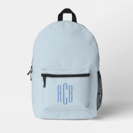 Enkelt blått tre Brev-monogram