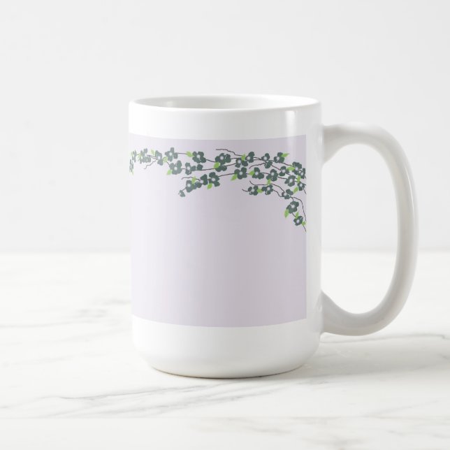 Enkelt Blommar Kaffemugg (Höger)