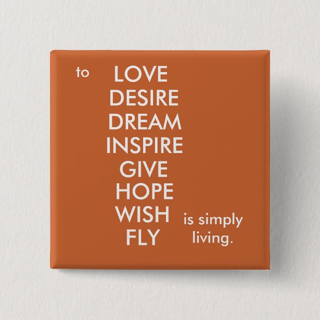 Enkelt bo knapp (Framsida)