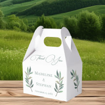 Enkelt botaniskt eukalyptus Löv Chic Fall Wedding