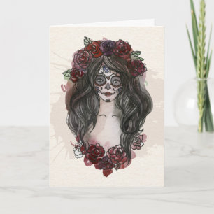 Enkelt Bu-tiful Diameter de los Muertos Kort