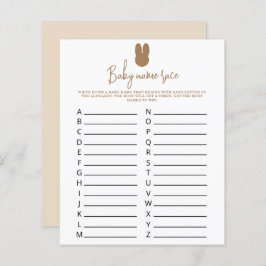 Enkelt byte mellan Baby namn och tävling